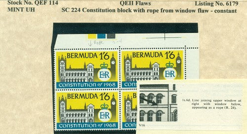 QEII Flaws QEF 114