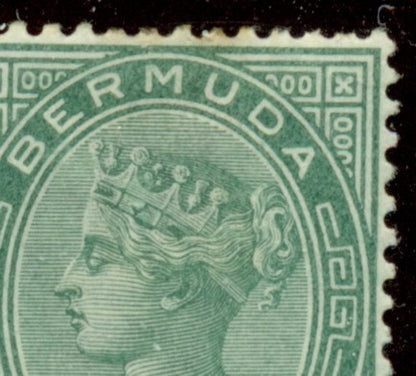 Queen Victoria Flaws Damaged frame lines SG-21 QVF 26