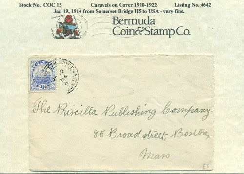 Caravels on Cover 1910-22, 13