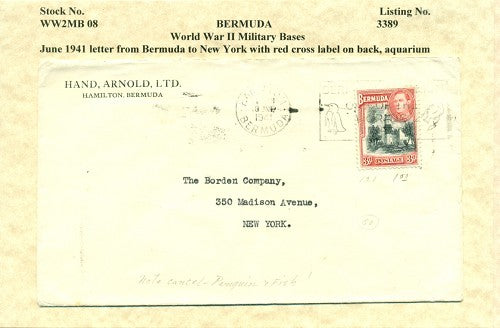 Cover from Bermuda RED CROSS