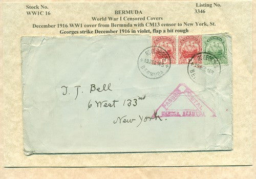 December 1916 St. George's strike