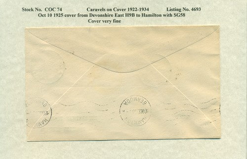 Caravels on Cover 1910-22, 74