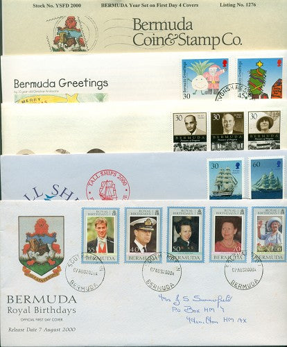 Year Set 2000 on FDC