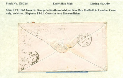 Early Ship Cover -68