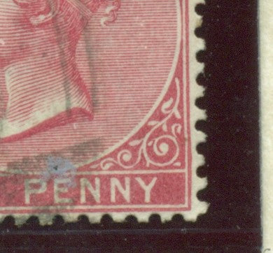 Queen Victoria Flaws Repaired scroll and leave SG-24 QVF 67