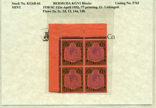 Block of KGVI KG6B 66