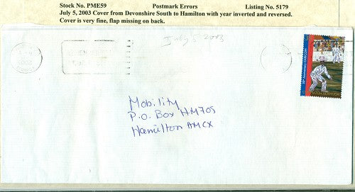 Postmark Error July 5, 2003