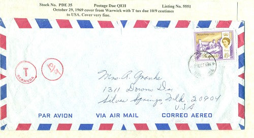 Postage Due QEII PDQ 35
