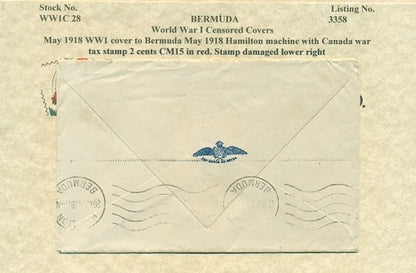 May 1918 Canada war tax