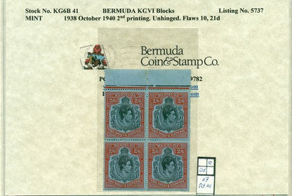 Block of KGVI KG6B 41