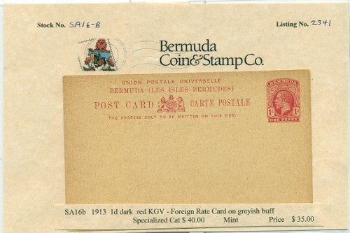 1913 King George Fifth - SA16b