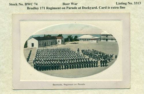 Bradley no 171 postcard the Guard on parade