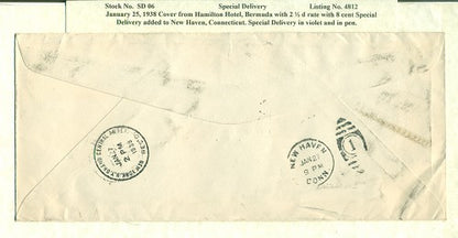 Special Delivery, January 25, 1938 cover