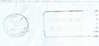 Postmark Error August 23, 2003