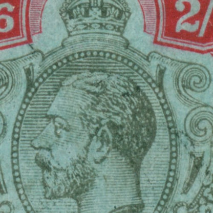 KGV & KGVI Flaws, Color flaw -KGF 11