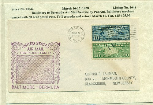 Mar 16-17 1938 and return