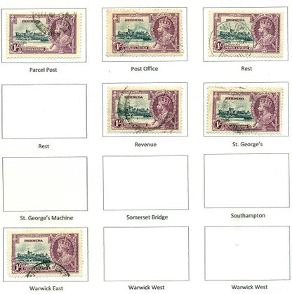 KGV & KGVI Cancels Silver Jubilee KGX 06