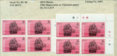 1986 Shipwrecks - Titanium paper