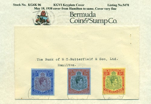 KGV & KGVI Keyplate Covers KG6K 06