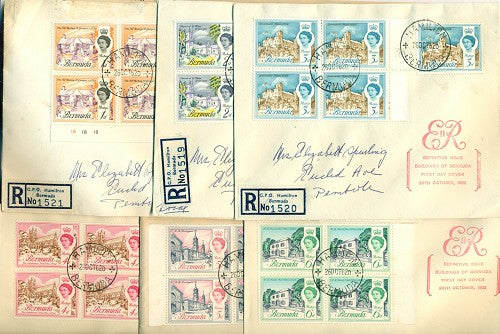 1962 Architecture - part set of 13 covers