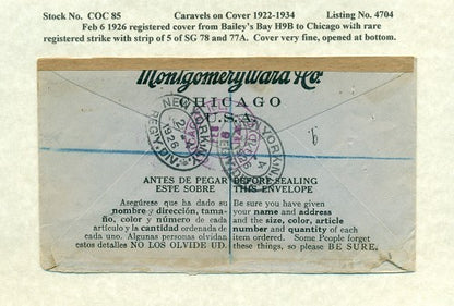 Caravels on Cover 1910-22, 85