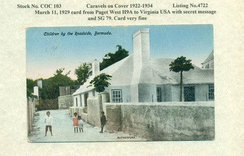 Caravels on Cover 1910-22, 103