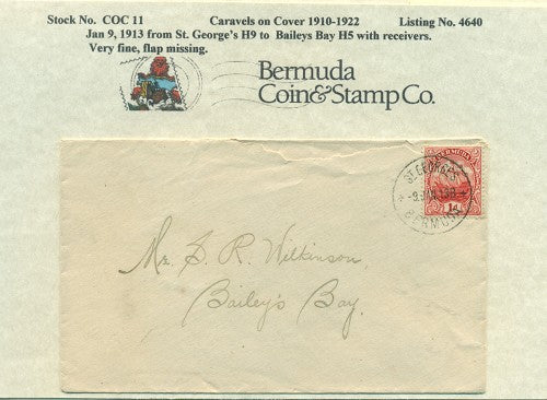 Caravels on Cover 1910-22, 11