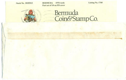 1970 Arch O'P 10 stamps