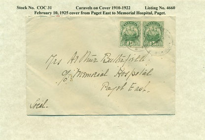 Caravels on Cover 1910-22, 31
