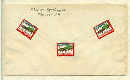 KGV & KGVI Blocks on Cover #5295
