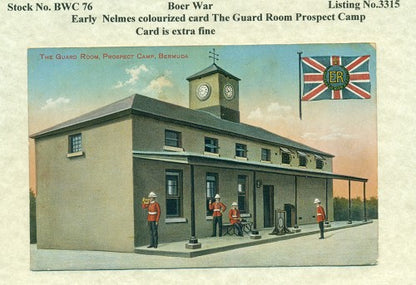 Early Nelmes postcard 1905 the Guardroom