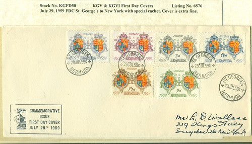 FDC 7/29/1959 KG6C 50