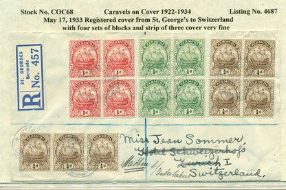 Caravels on Cover 1910-22, 68