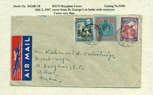 KGV & KGVI Keyplate Covers KG6K 18