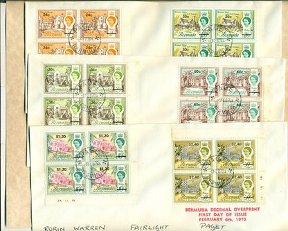 1970 Architecture Overprint (10 covers)