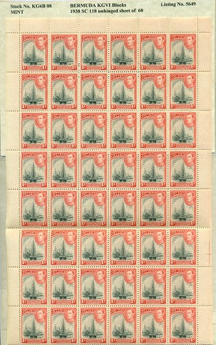 Block of KGVI KG6B 08