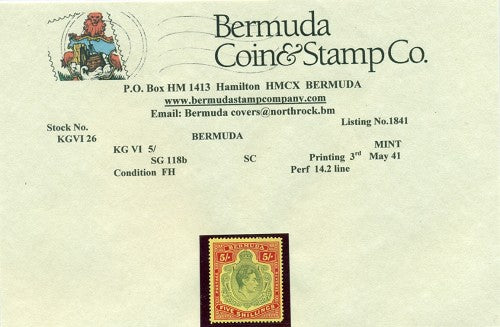 5/-  Third printing May 1941