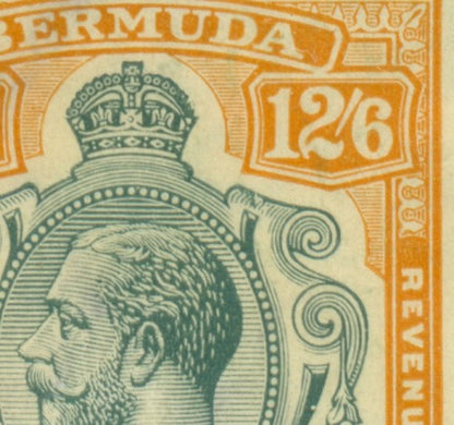KGV & KGVI Flaws, Broken crown and scroll -KGF 30