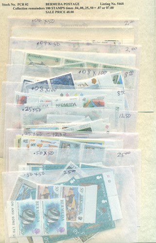 Postage Collection Remainders PCR02