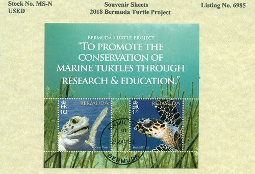 2018 Bermuda Turtle Project  Used