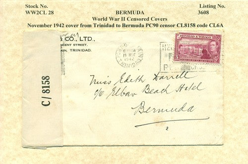 Censor Label PC90-C8158 TRINIDAD