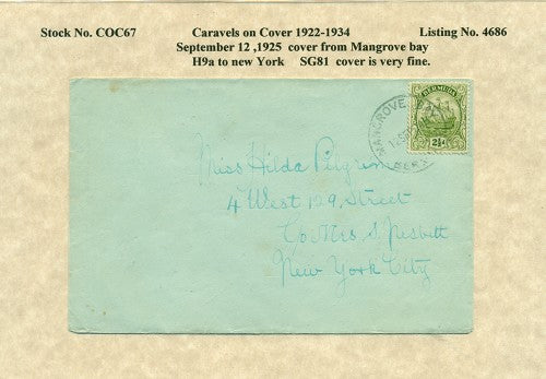Caravels on Cover 1910-22, 67