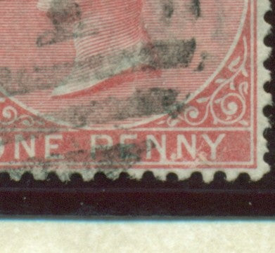 Queen Victoria Flaws Dot by 'n' SG-23 QVF 53