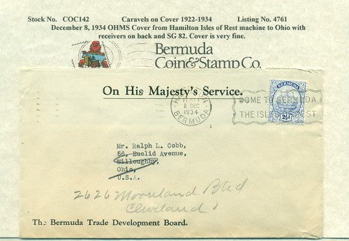 Caravels on Cover 1910-22, 142