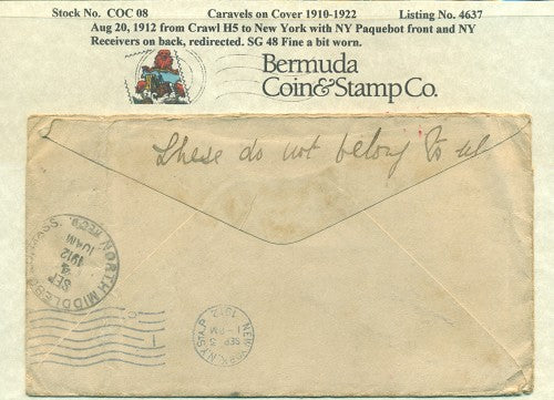 Caravels on Cover 1910-22, 08