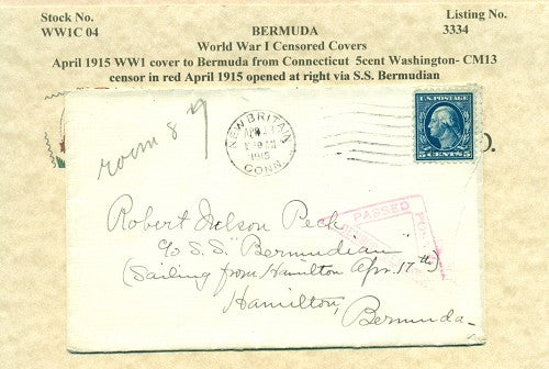 April 1915 Connecticut
