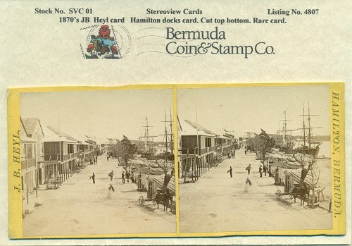 Stereoview Card 1870's J.B. Heyl