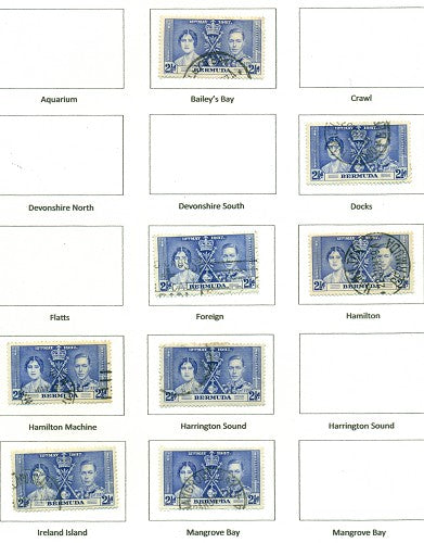 KGV & KGVI Cancels 1937 KGVI Coronation KGX 08