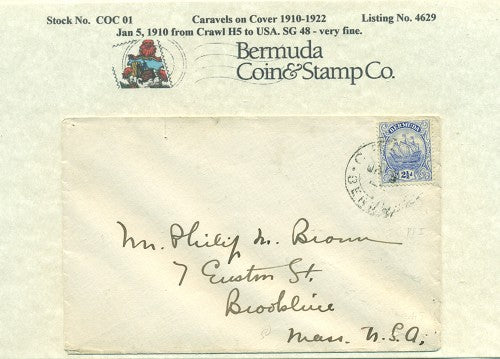 Caravels on Cover 1910-22, 01