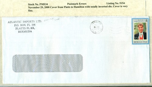 Postmark Error November 29, 2000